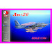 Antonov AN26 "Curl" (Bulgarian Air Rose - Air Bright) CRAZY SCHEME!