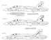 72-565 F18A Hornet (VFA136, VFA137, USN Strike) Lo-Viz