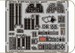 Detailset Curtiss P40N Warhawk Late Interior Self Adhesive (Hasegawa)