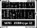 Detailset Mitsubishi A6M5 Zero (Academy)