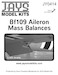 Messerschmitt BF109 Aileron Mass Balances (3 sets)