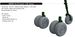 Heinkel He219 Wheels (Tamiya)
