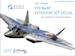 Sukhoi Su57 Interior 3D Decal for Zvezda (Blue)
