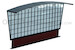 Airport Terminal Modern Architectual Style. suitable for two Narrow body airliners. End building for OKT013 and 014