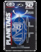 Keychain made of real aircraft skin: Boeing 747 United Air Lines N198UA blue