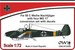 Focke Wulf Fw58 Weihe Nachtjäger with 4 MG17 Conversion set with decals for Lfl6