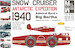 Byrd´s Antarctic Snow Cruiser 1940 - with load and Arctic figures & animals (SMALL RESTOCK)