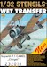 Wet Transfer stencils for Sopwith F1 Camel "Clerget" (Wingnut wings)