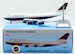 Boeing 747-400 British Asia Airways G-BNLZ With collectors coin  ARDBA34 image 11