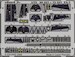 Detailset Vought TA7 Corsair Self adhesive (Hobby Boss)