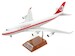 Boeing 747-400 Malaysian 9M-MPP with Stand