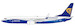 Boeing 737-800 Ryanair "Boeing House Color" EI-DCL With Stand