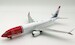 Boeing B737-8MAX Norwegian Air Shuttle "Sir Freddie Laker" EI-FYA With Stand