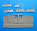 P51B/C Mustang Wheelwell set (Tamiya/ICM)