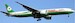 Boeing 777-300ER EVA Air Ribbon B-16701