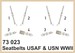 Detailset Seatbelts USAAF and USN WWII SUPER (2x0