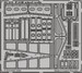 Detailset North American P51B Mustang Wheel wells (Trumpeter)