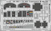 Detailset Lancaster B MKIII Dambuster Interior Self Adhesive (Airfix)