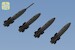 MK82 Snakeye 500lb bomb with MK15 Mod IV fin (6x) With Stencils