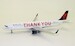 Airbus A321-211 Delta Air Lines "Thank you" N391DN With Stand