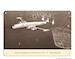 Lockheed Super G L-1049 Constellation ("Connie") - New York to London 1955 - TWA (Trans World Airlines) Vintage metal poster
