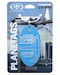 Keychain made of real aircraft skin: Convair 580 N73163 blue