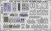 Detailset EF2000 Eurofighter Self Adhesive (Hasegawa)
