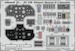 Detailset Gloster Meteor F4 Interior Self adhesive (HK models)