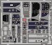 Self Adhesive Detail set Messerschmitt Me262B-1 Schwalbe Interior (Trumpeter)