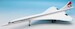 Concorde British Airways G-BBDG, 'Red Tail' with stand