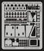 Detailset Focke Wulf FW190A acces and Scribing templates (Tamyia)