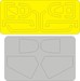 B1B Canopy window Masks (Revell)