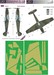 Messerschmitt BF109 Camouflage Painting Mask - Early Scheme Part 1 (Eduard, Dragon, Trumpeter)