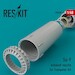 Sukhoi Su9 Fitter exhaust Nozzle (Trumpeter)