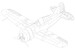 F2A-1/2 Buffalo Control surfaces set (Special Hobby/Classic Airframe)
