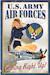 U.S.Army Air Forces, Coming Right Up! pin up metal poster