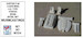 Curtiss P40 6 gun wing detail set, US type