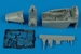 Vought A7D Corsair Cockpit set (Hobby Boss)