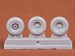 Harrier GR7/GR9 wheel set (Airfix)