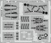 Detailset Sikorsky MH60L Black Hawk Pilot and Gunners Seatbelts (Kitty hawk)