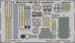 Detailset Harrier GR MK7 Seatbelts (Trumpeter)