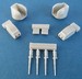 Convair B/RB-36H gun turrets (Monogram/Revell)