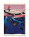 Manhattan New York City - Trans World Airlines TWA Vintage metal poster