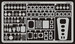 Detailset Messerschmitt BF109G Access and Scribing templates (Hasegawa/Revell)