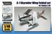 Douglas A1 Skyraider Wing fold Set (Tamiya)