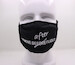Aviation Face Mask Remove AFTER Flight (black)