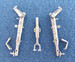Spitfire Mk.VIII Landing Gear (replacement for 1/32 Tamiya)