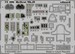 Detailset Hellcat MKII Interior Self adhesive (Eduard / Cyber Hobby)