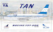 Boeing 737-200 TAN Honduras HR-TNR With Stand