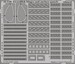Detailset Fairey Swordfish MKI Hinges and surface panels (Trumpeter)